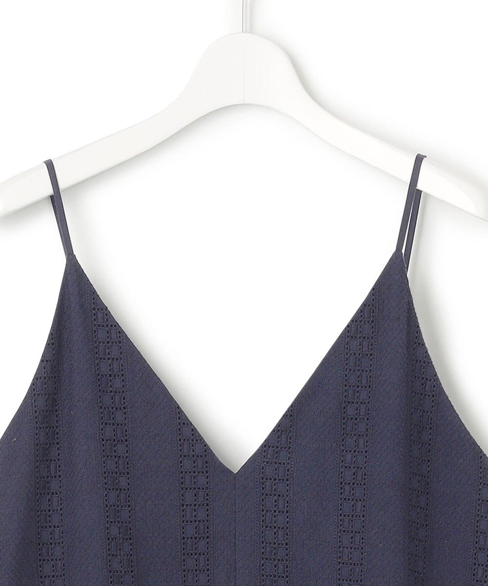 23区 【洗える】コットンエンブロイダリー オールインワン 