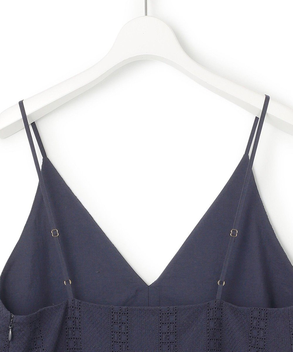 23区 【洗える】コットンエンブロイダリー オールインワン 