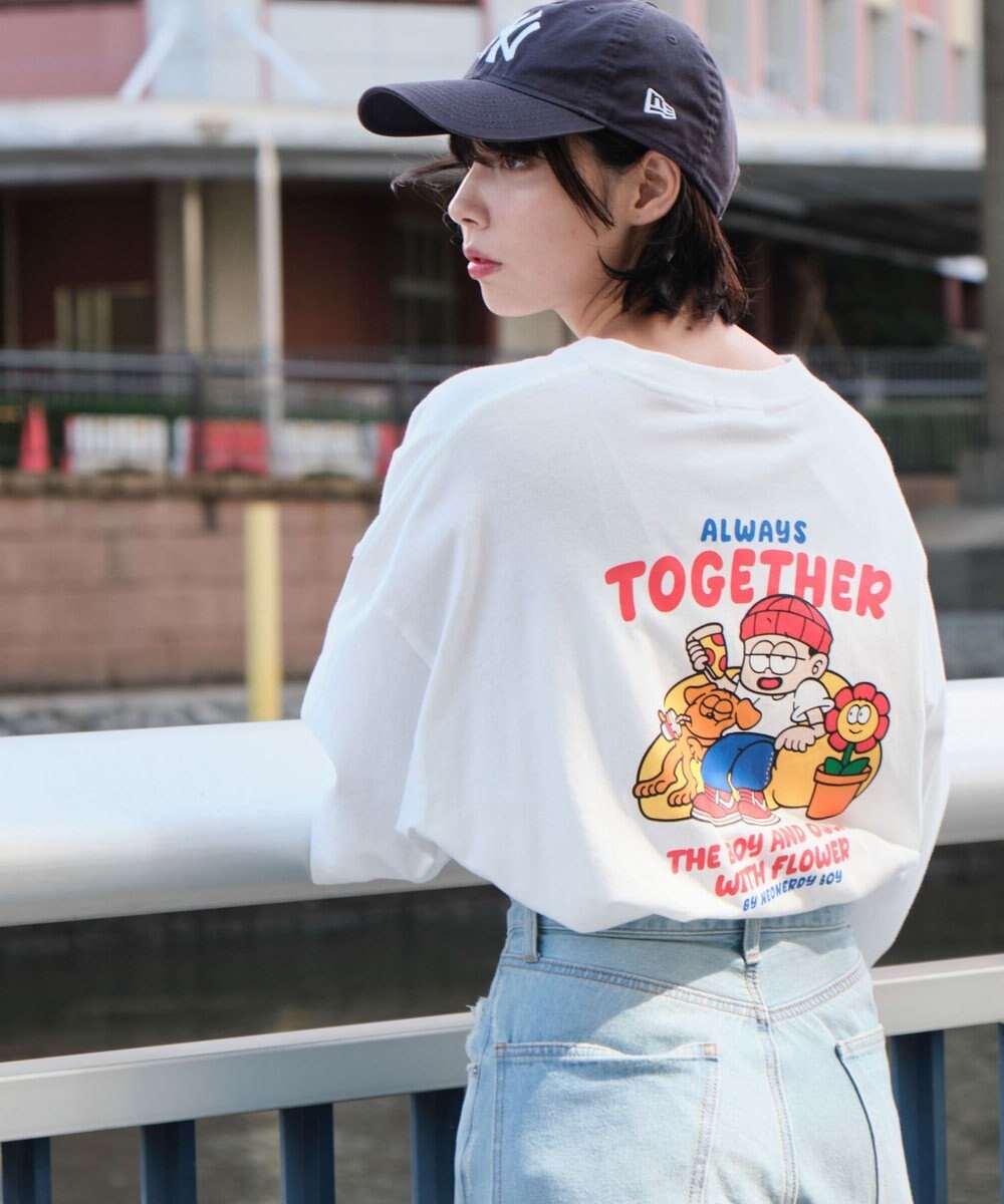 WEGO 【ユニセックス着用ITEM】ALWAYS　TOGETHER　プリントT（SS） 