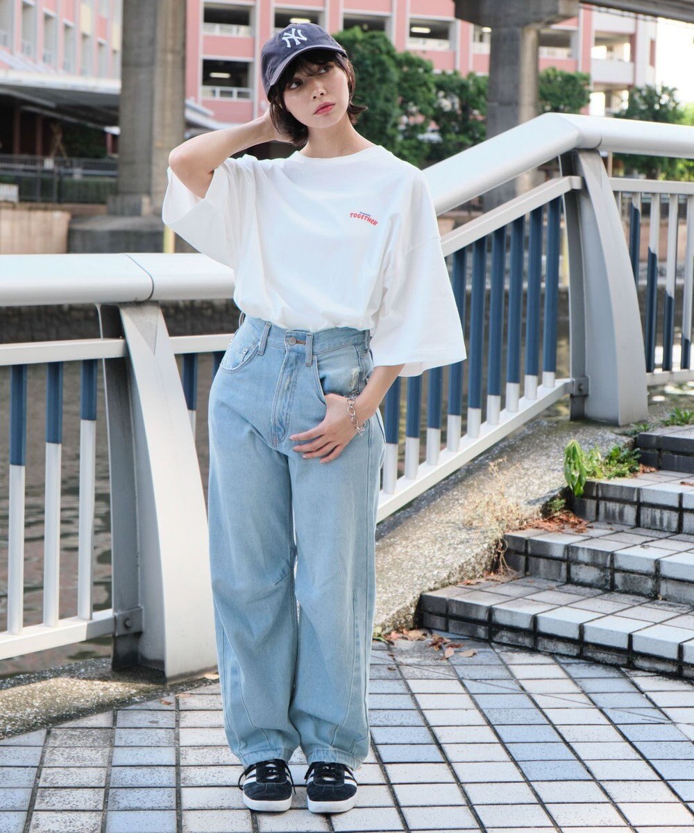 WEGO 【ユニセックス着用ITEM】ALWAYS　TOGETHER　プリントT（SS） 