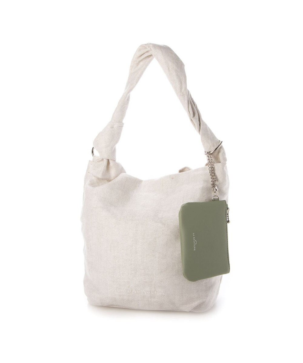 LA BAGAGERIE サイドノット リネンショルダー Sサイズ 