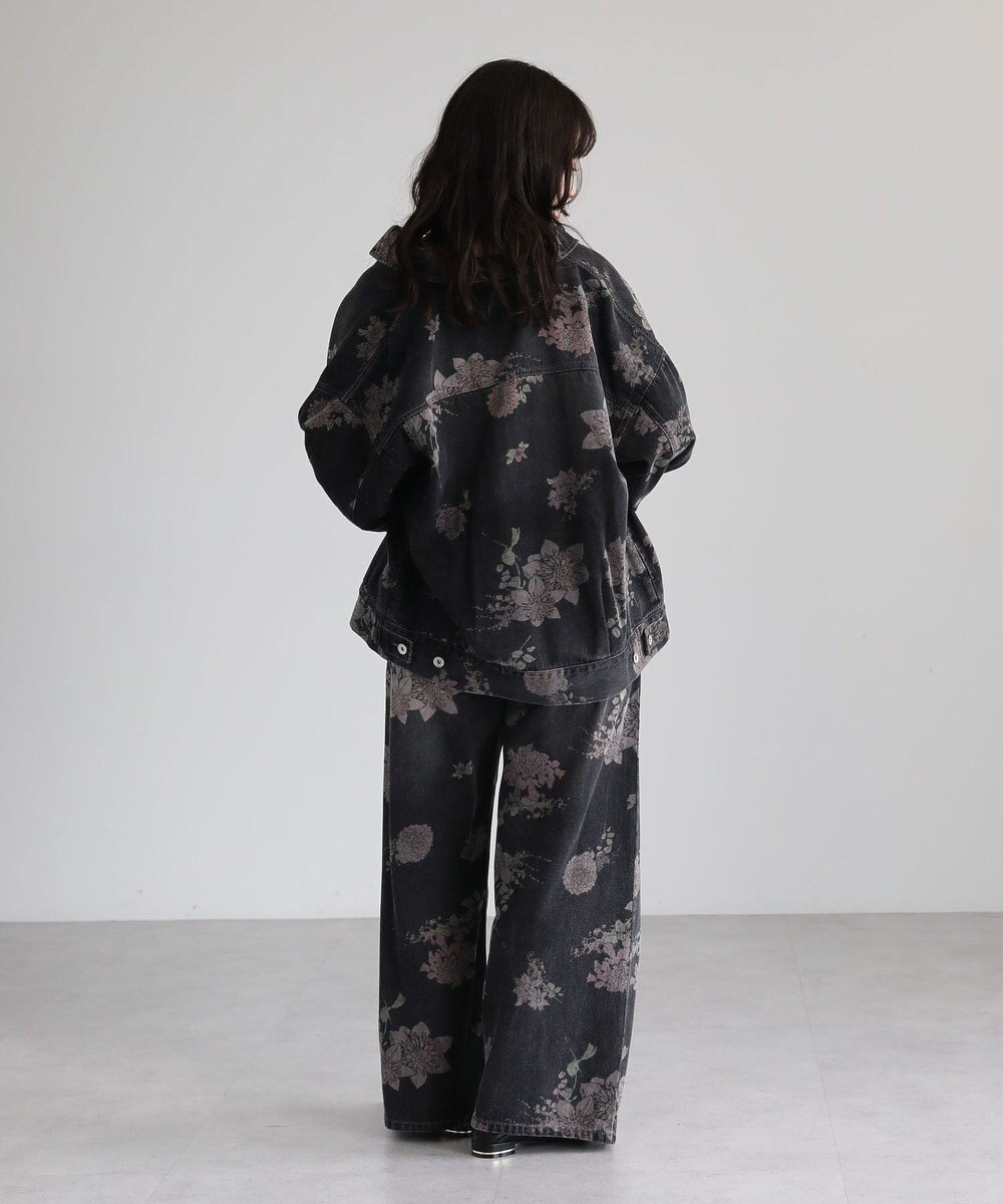Green Parks ・SUGAR SPOON フラワーptオーバーGジャン 