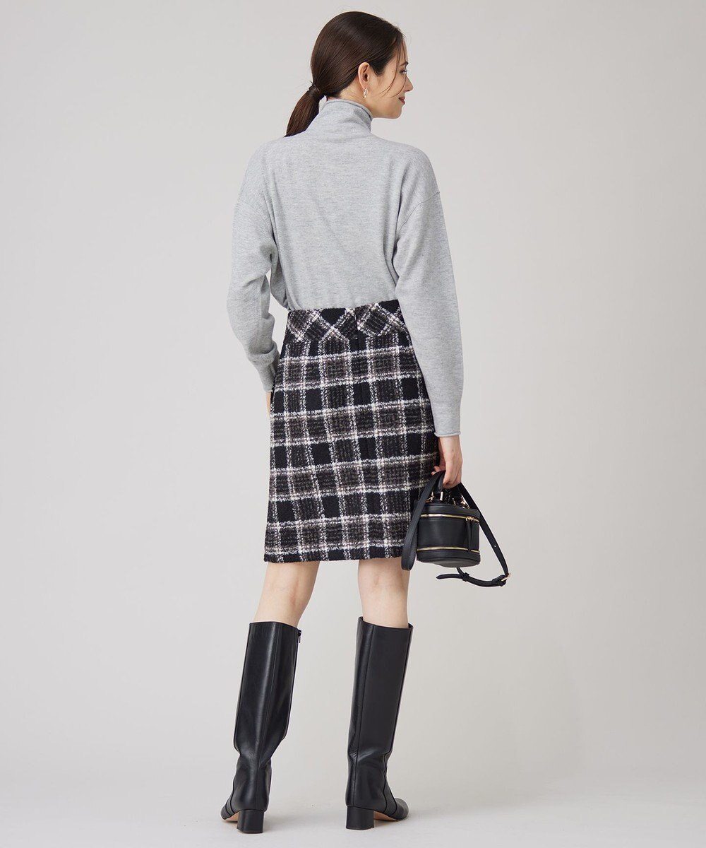 自由区 L BALLIループミルドチェック スカート 