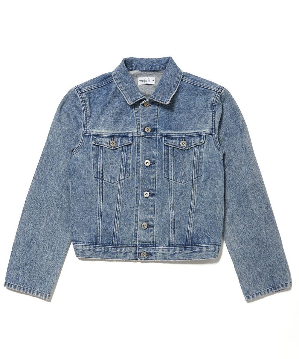 woadblue 【157】Back Balloon Jacket デニムジャケット 