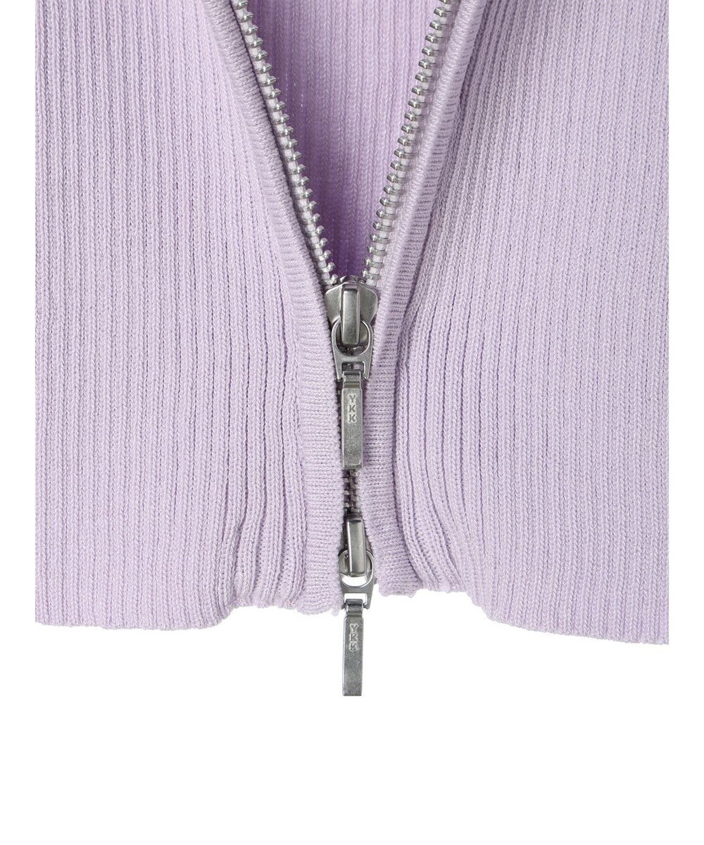 earth music&ecology 衿付きダブルＺＩＰカーディガン 