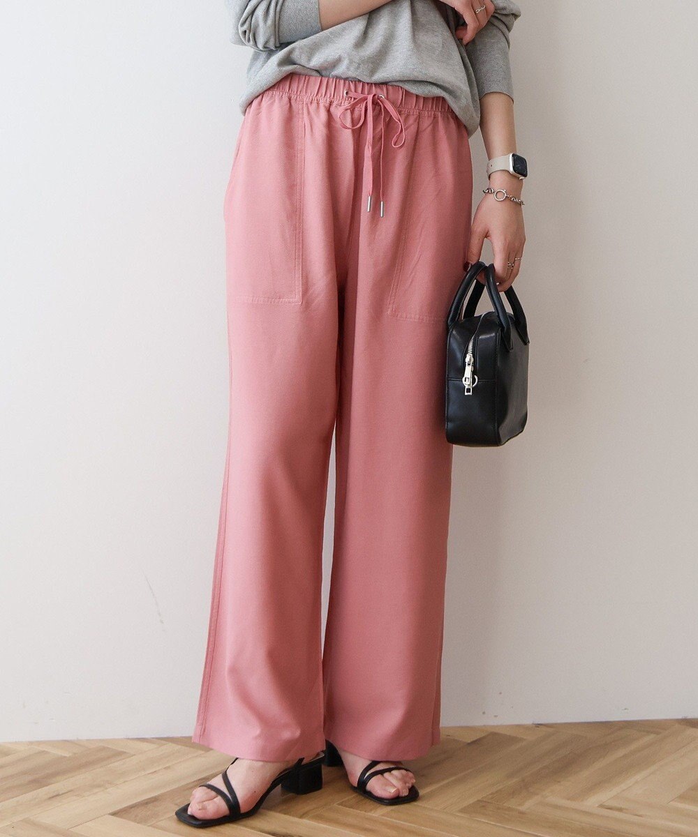 AMERICAN HOLIC 【接触冷感】ベイカーリラックスパンツ 