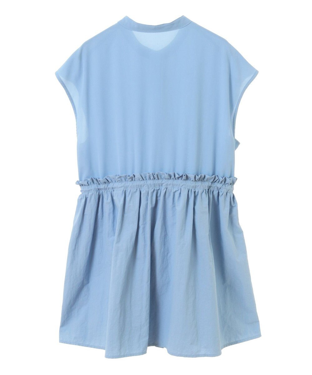 Green Parks 異素材ドッキングチュニック 