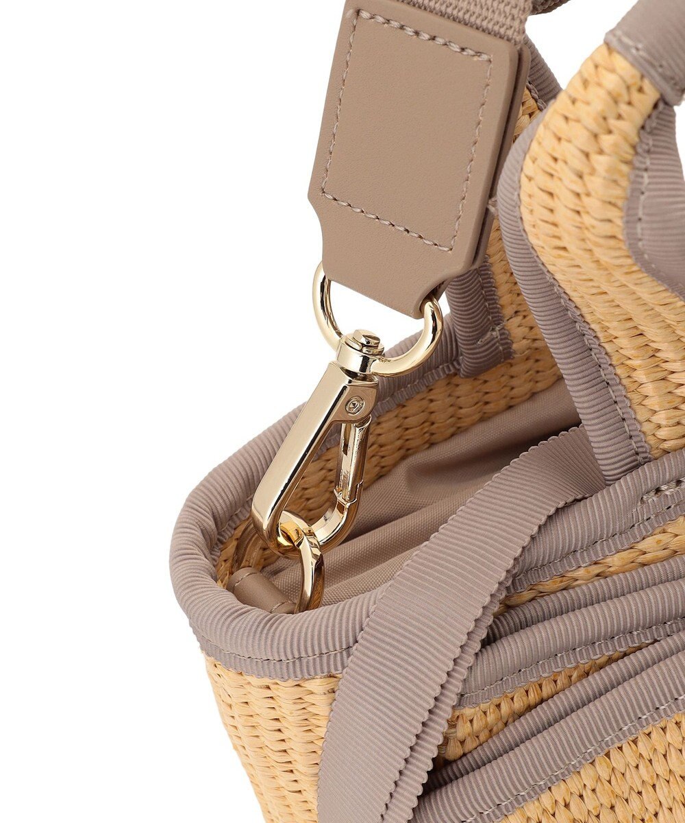 TOCCA BIG RIBBON SUMMER POCHETTE かごバッグ 