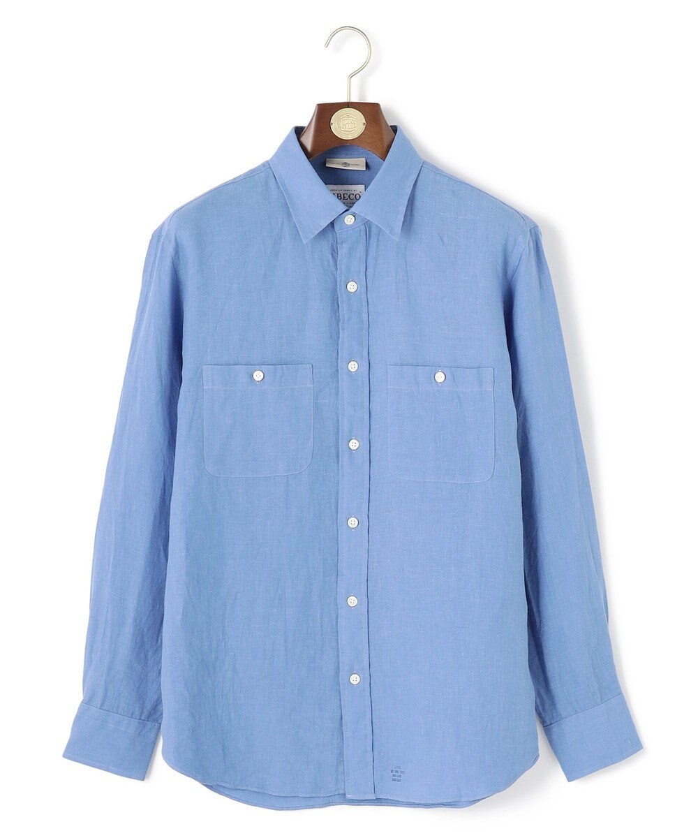 J.PRESS MEN 【洗える】リネントロピカル シャツ / レギュラー 