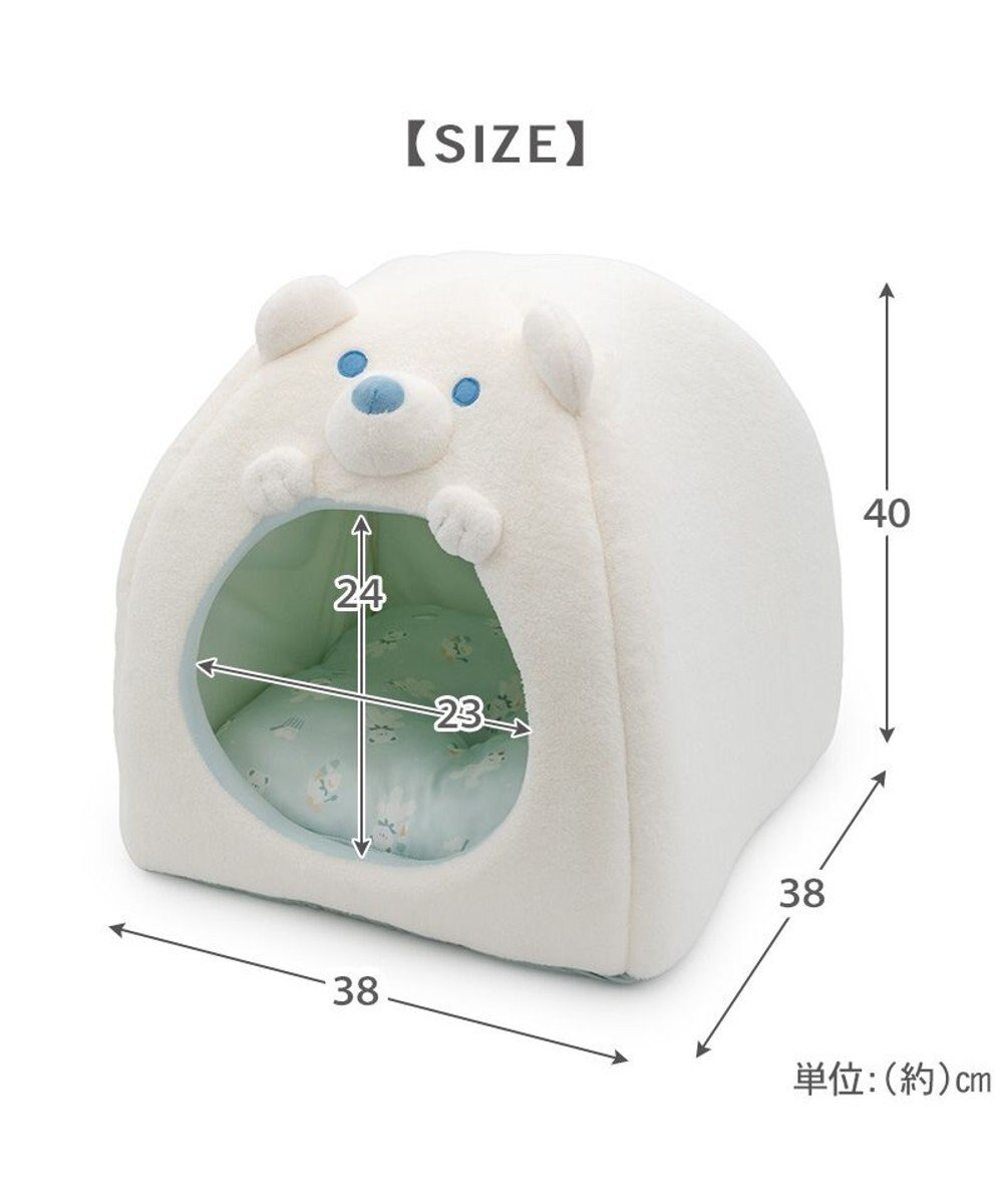PET PARADISE ペットパラダイス しろくま クールハウス 《アイス柄》 