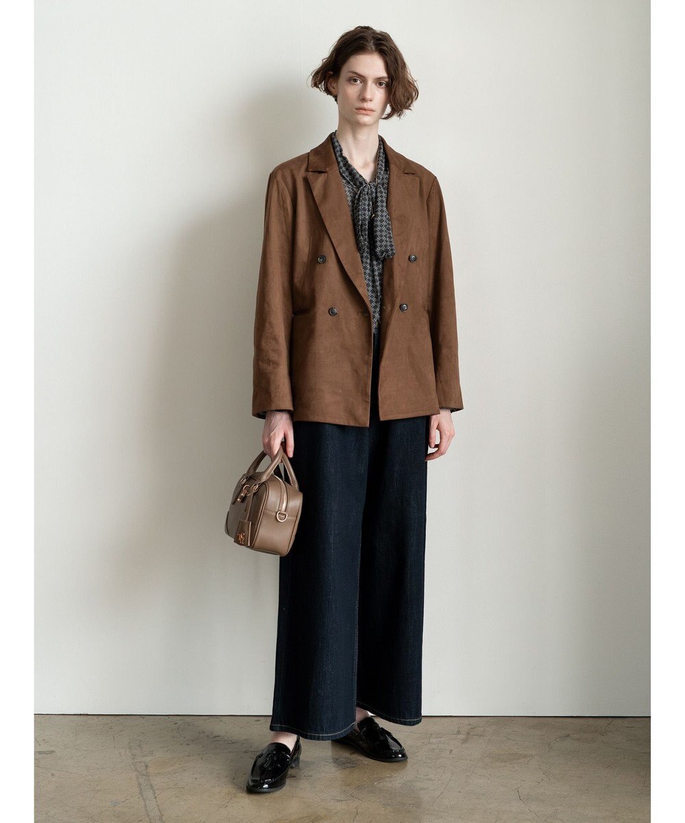 Te chichi ダブルブレストジャケット(セットアップ可)《2025Autumn catalog vol.2 item》 