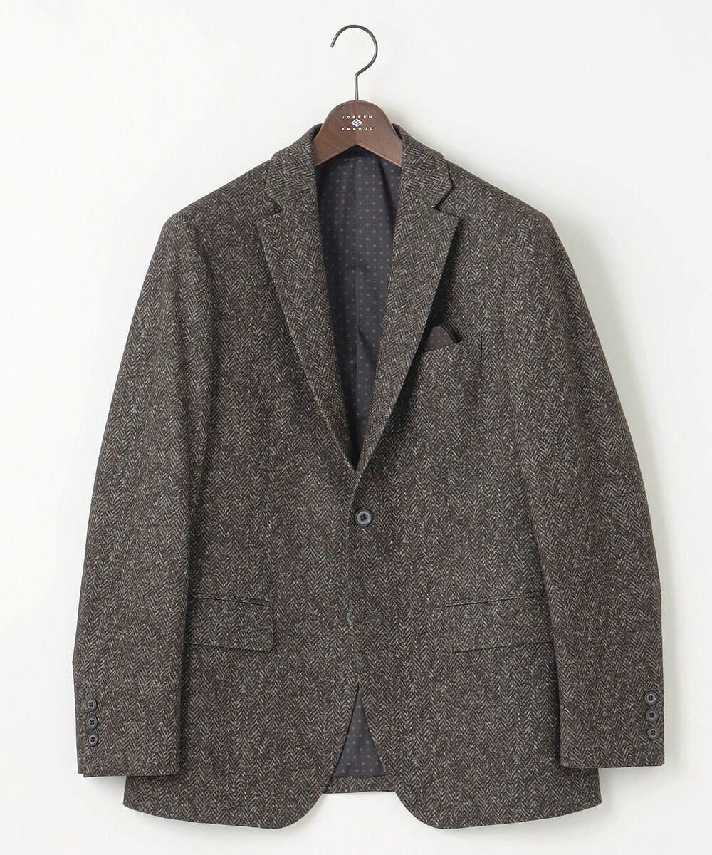 JOSEPH ABBOUD 【ストレッチ】フランネルジャージ ジャケット 