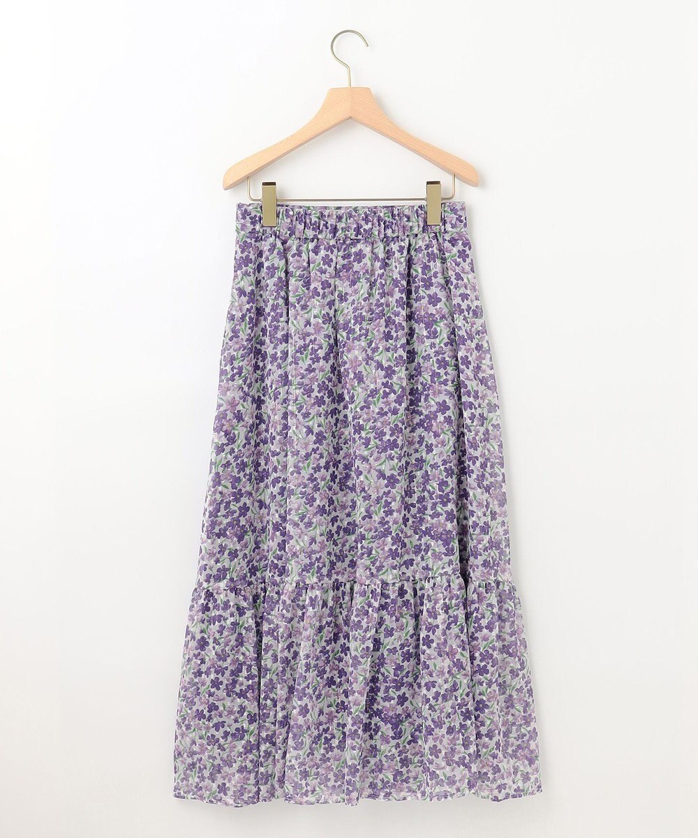 組曲 【23SS】ヴィンテージフラワープリント スカート 