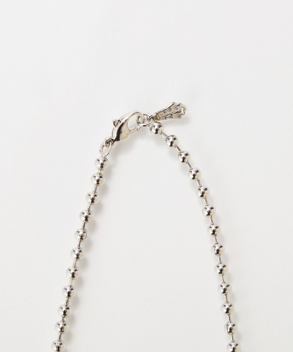 Phoebe 【金属アレルギー対応】ドットラインチョーカー　シルバー/ニッケルフリー/41.5cm 