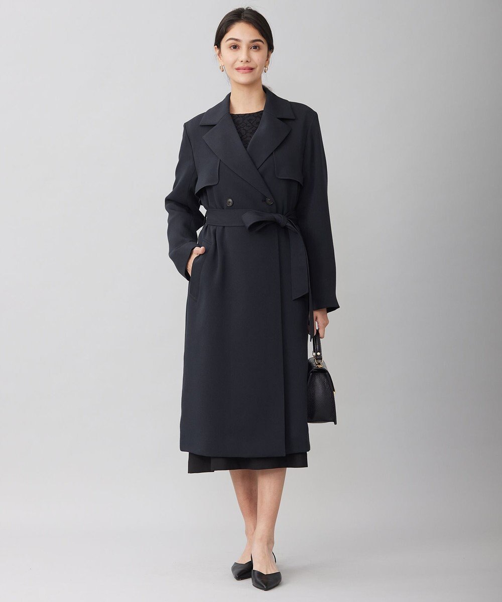 自由区 L トロトレンチロング丈 コート 