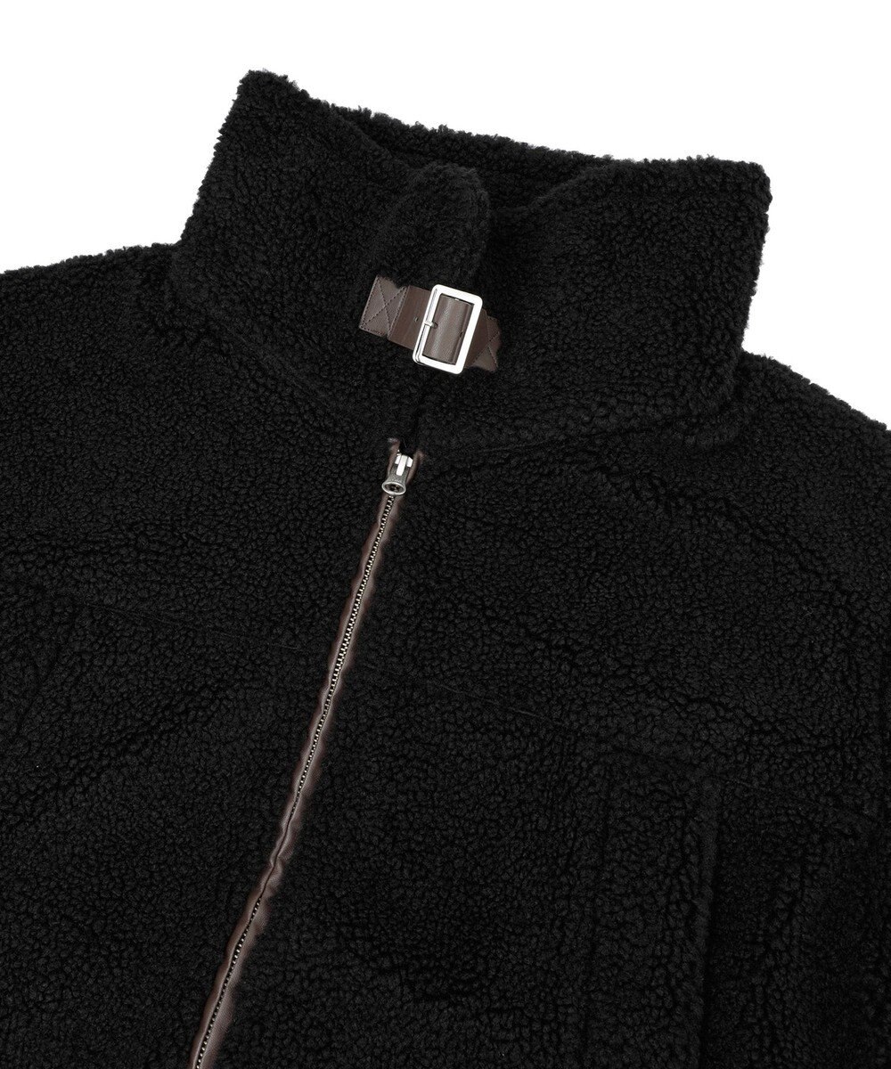 earth music&ecology ボアZIPブルゾン 