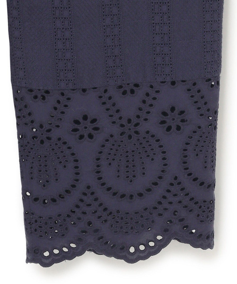 23区 【洗える】コットンエンブロイダリー オールインワン 