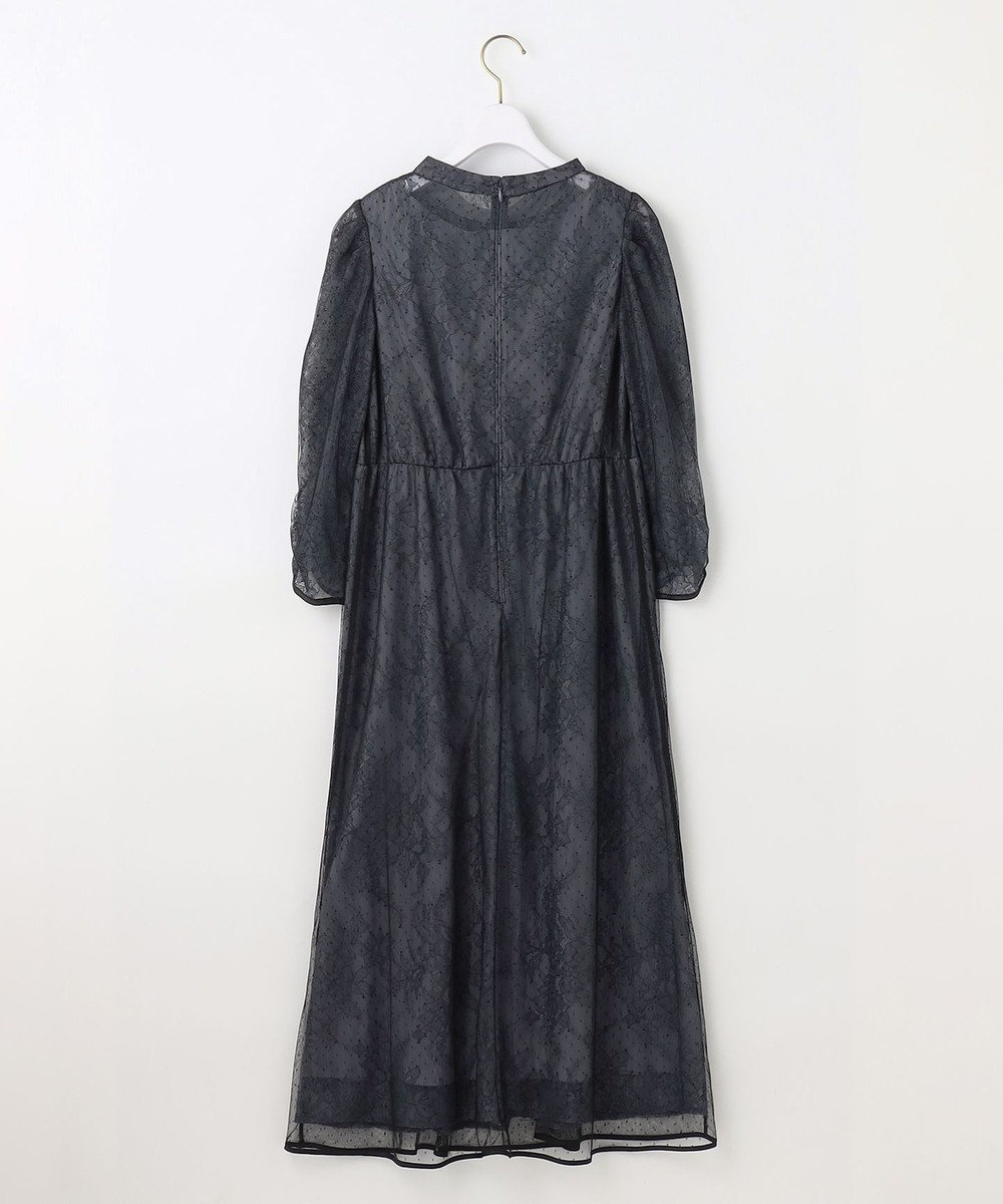 ANY SIS 【Lily calin】バイカラードットチュール ドレス 