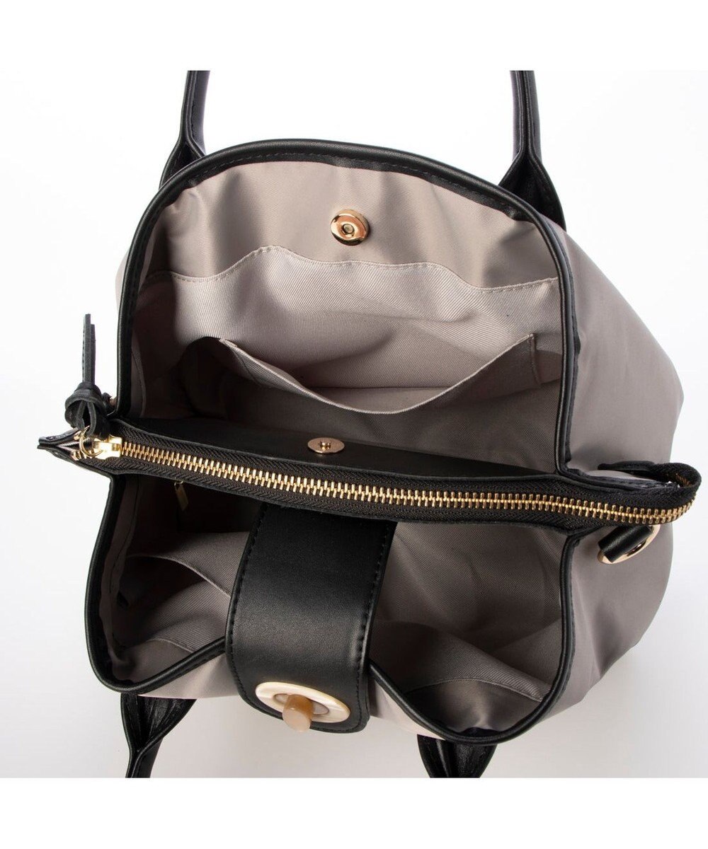 UNBILLION 【テレビ ドラマ着用アイテム】ペルケ perche / ナイロン×牛革付属ユーティリティ2wayトートS 