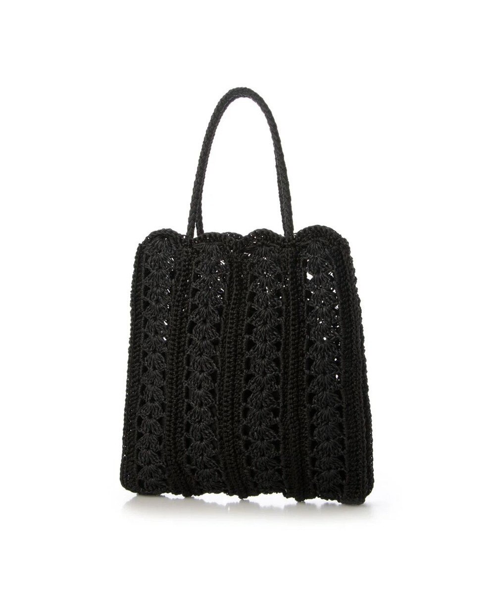 UNBILLION cachecache 切り替え松葉編みトートバッグ 