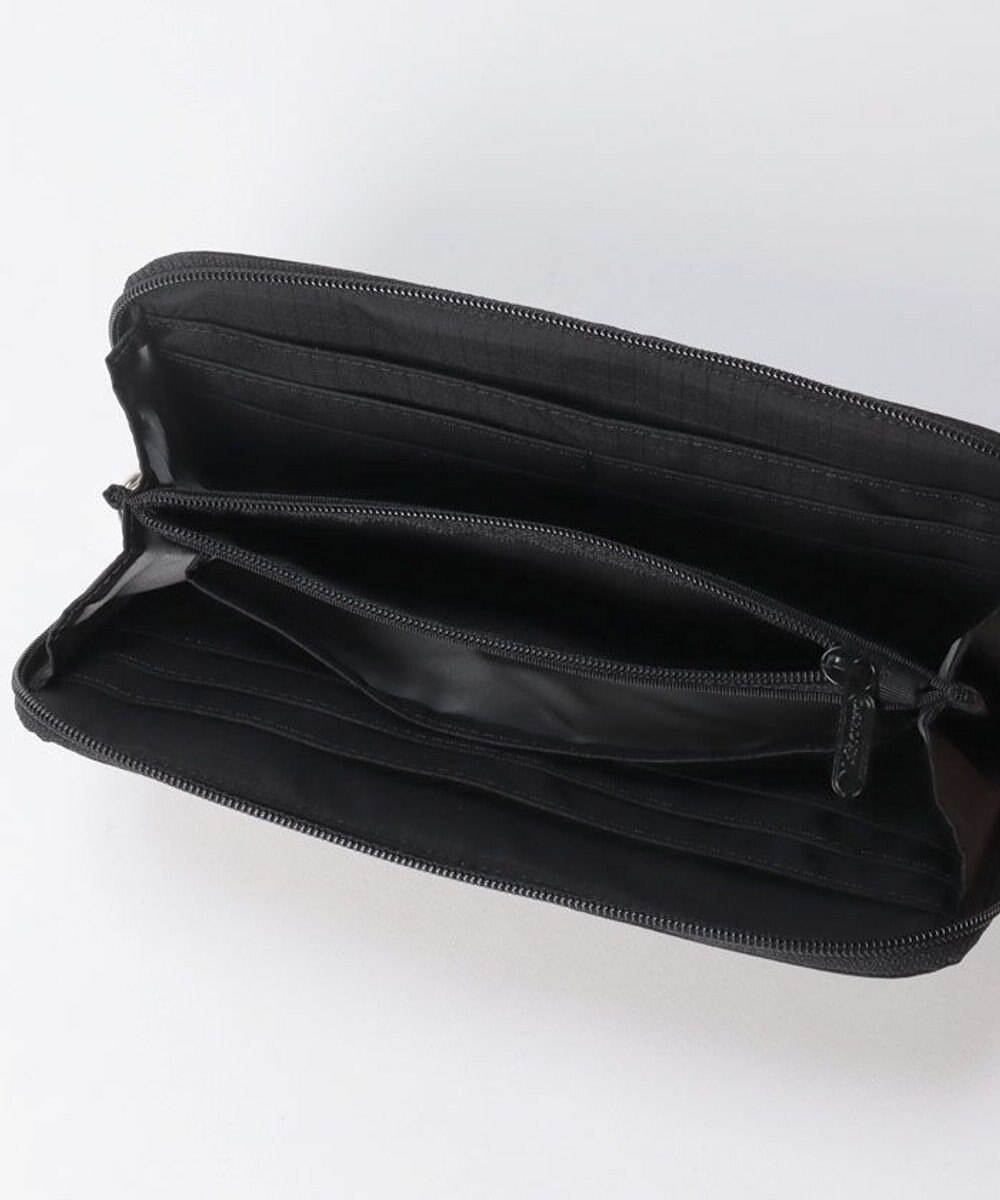 LeSportsac TECH WALLET WRISTLET/リサイクルドブラックJP 