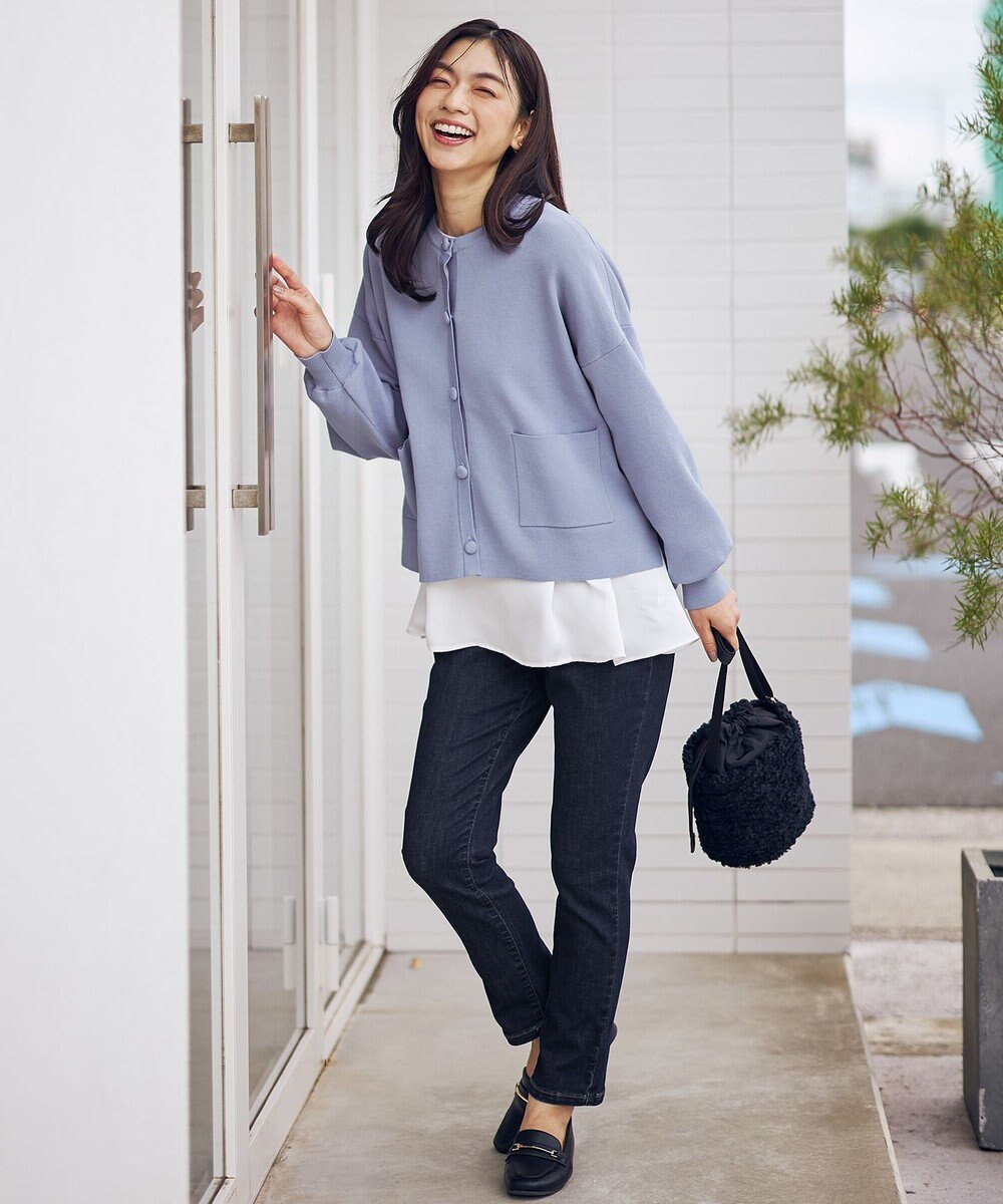 ANY L 【ウエストゴム】ウルトライージースキニーデニム 