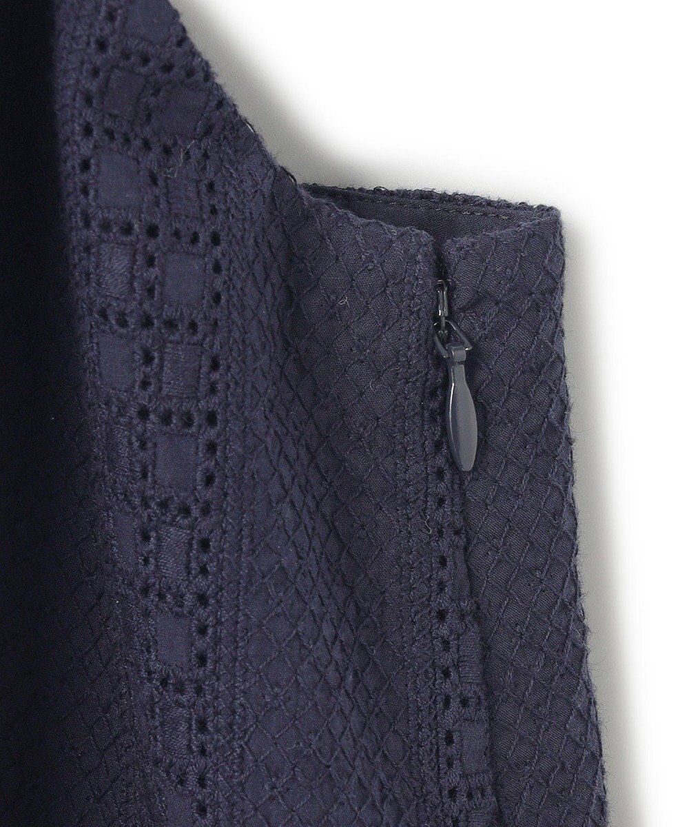 23区 【洗える】コットンエンブロイダリー オールインワン 