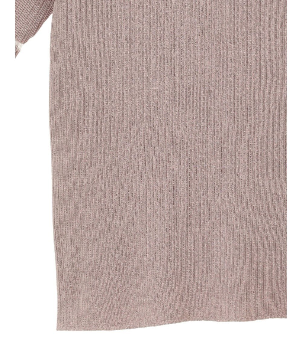 earth music&ecology ポイントシアーフリルニットプルオーバー 