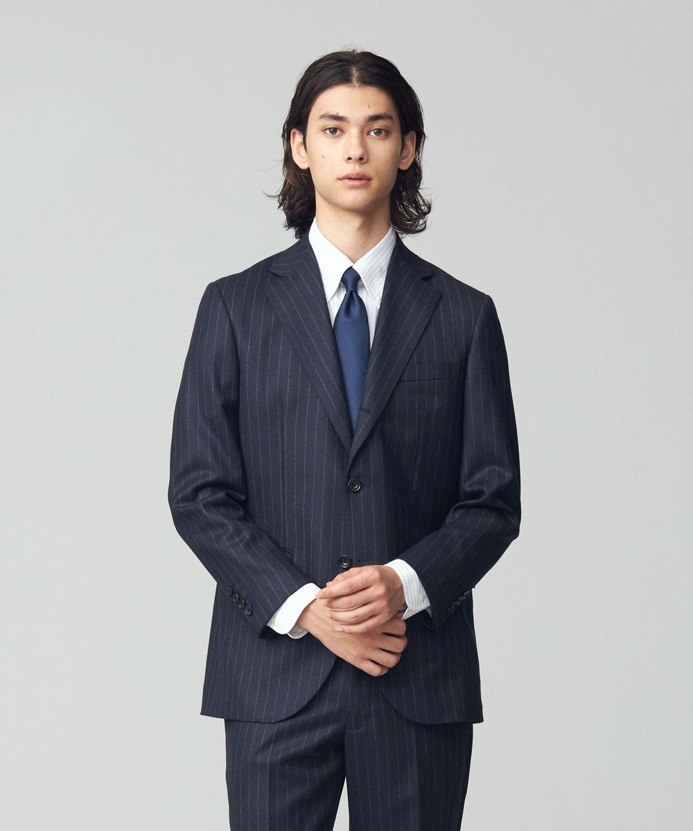 J PRESS スーツ 秋冬用 紺色 セットアップ - セットアップ