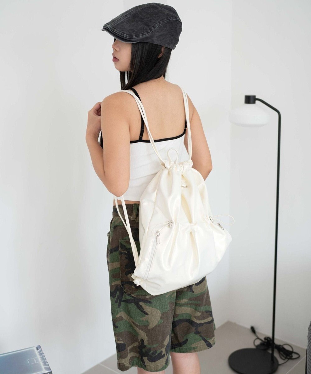 WEGO ドロストデザインナップサック 