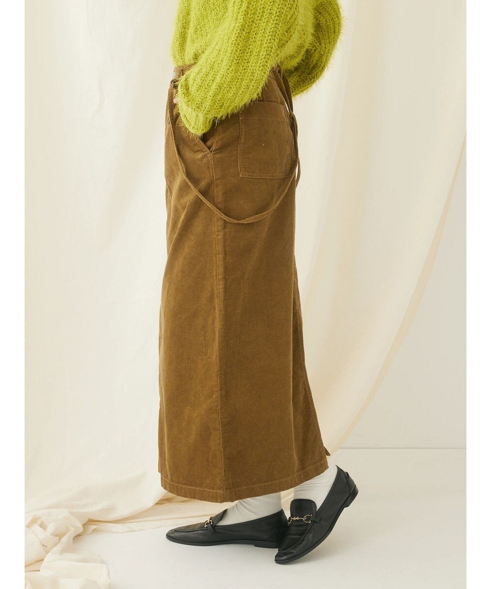 CRAFT STANDARD BOUTIQUE コーデュロイ２ＷＡＹサロペットスカート 