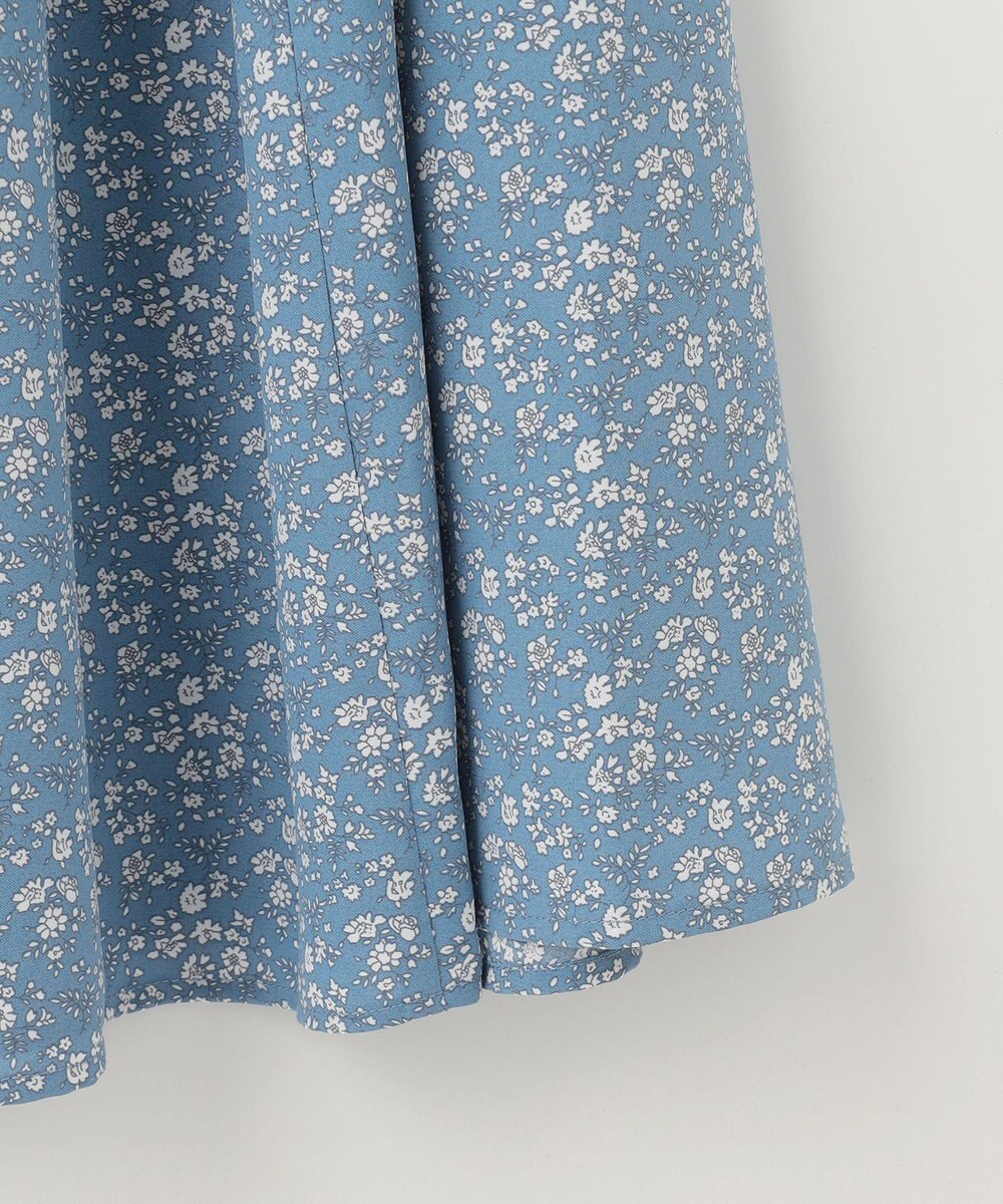 Feroux フラワープリントドロスト ワンピース 