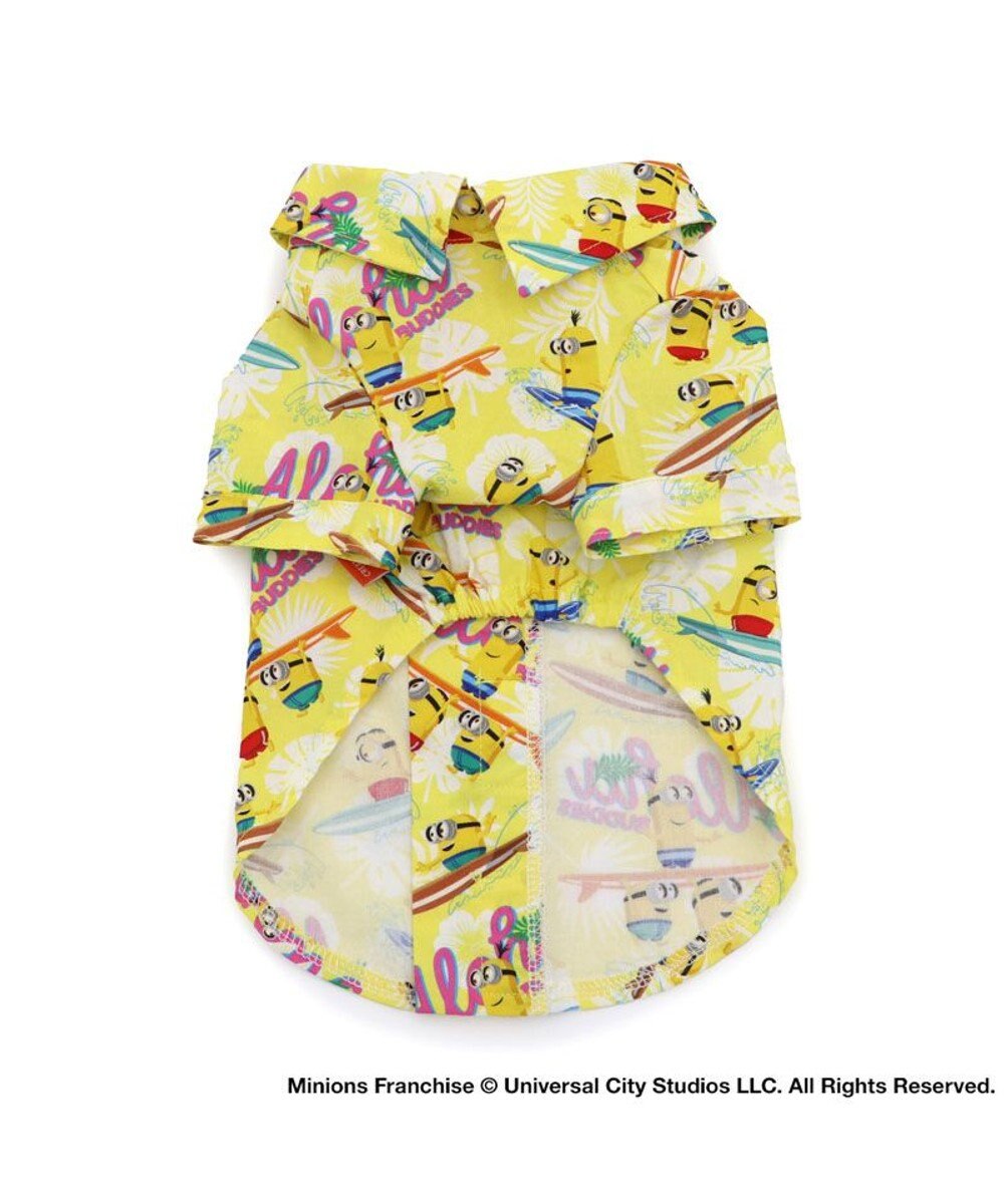 PET PARADISE ミニオン 接触冷感 背中開き アロハシャツ 《サーフ》 小型犬 