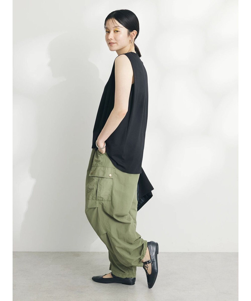 CRAFT STANDARD BOUTIQUE 肩タックノースリーブプルオーバー 