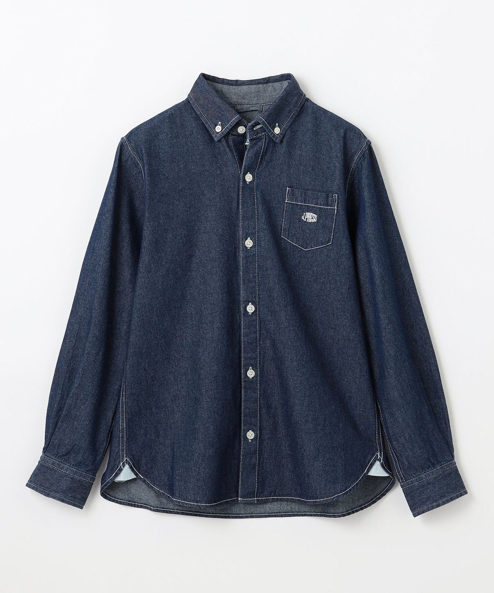 J.PRESS KIDS 【140-170cm】5.5オンス ダンガリーシャツ 