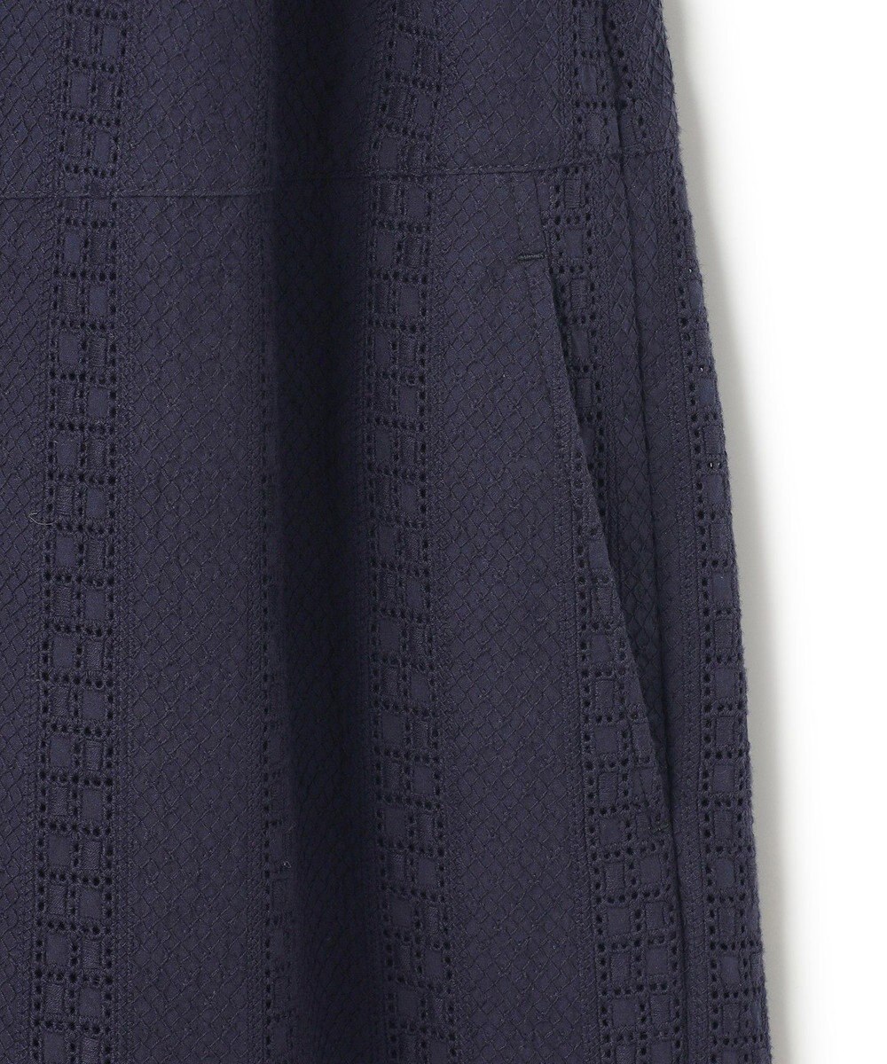 23区 【洗える】コットンエンブロイダリー オールインワン 