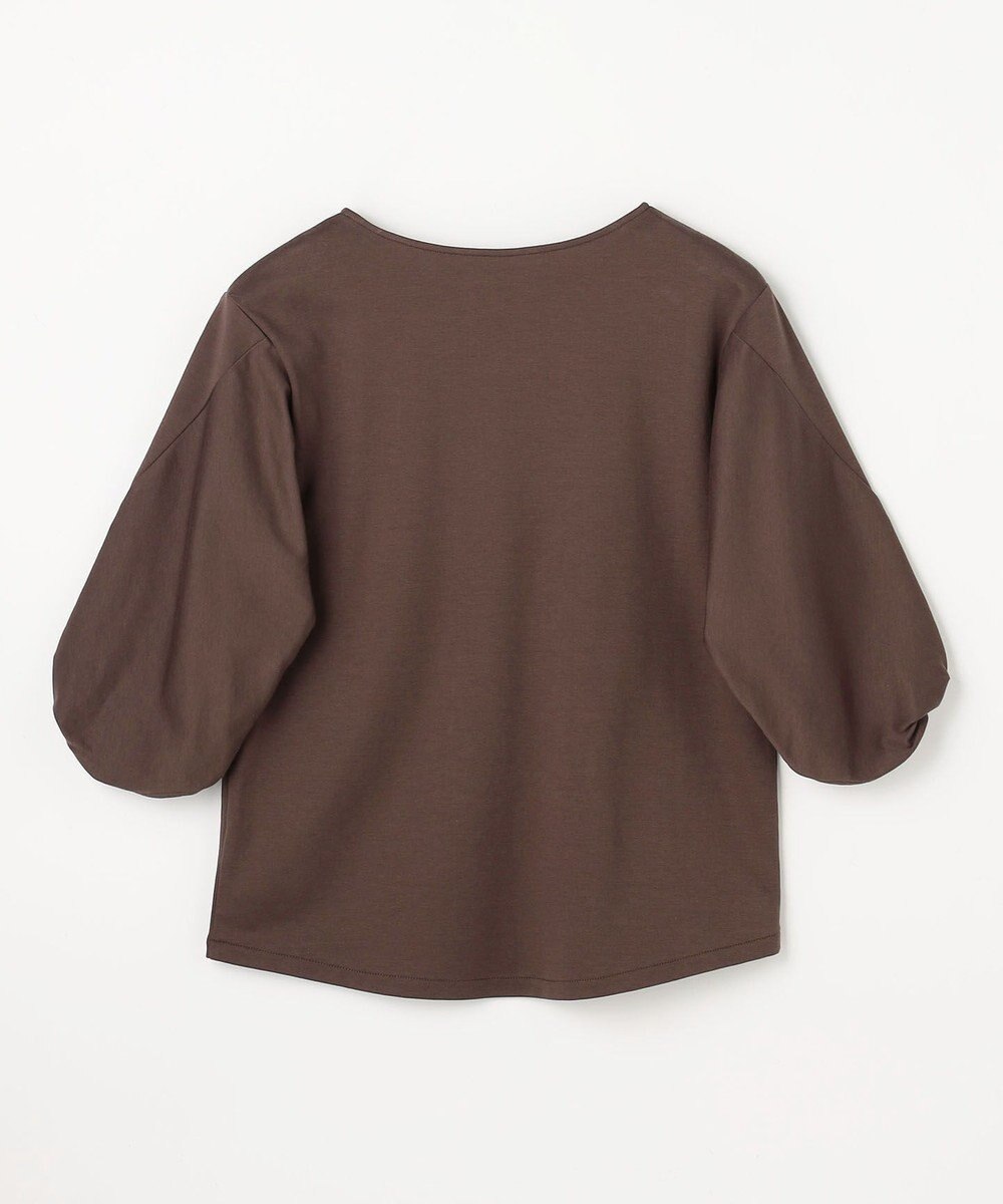 ANY L 【WEB限定】シルケットスムースツイストスリーブカットソー 