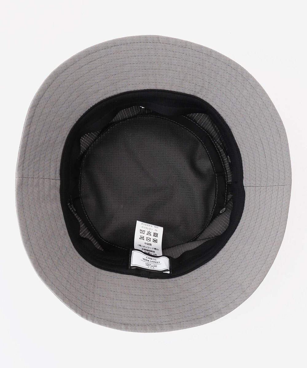 J.PRESS YORK STREET 【UNISEX】ロゴ刺繍バケットハット 