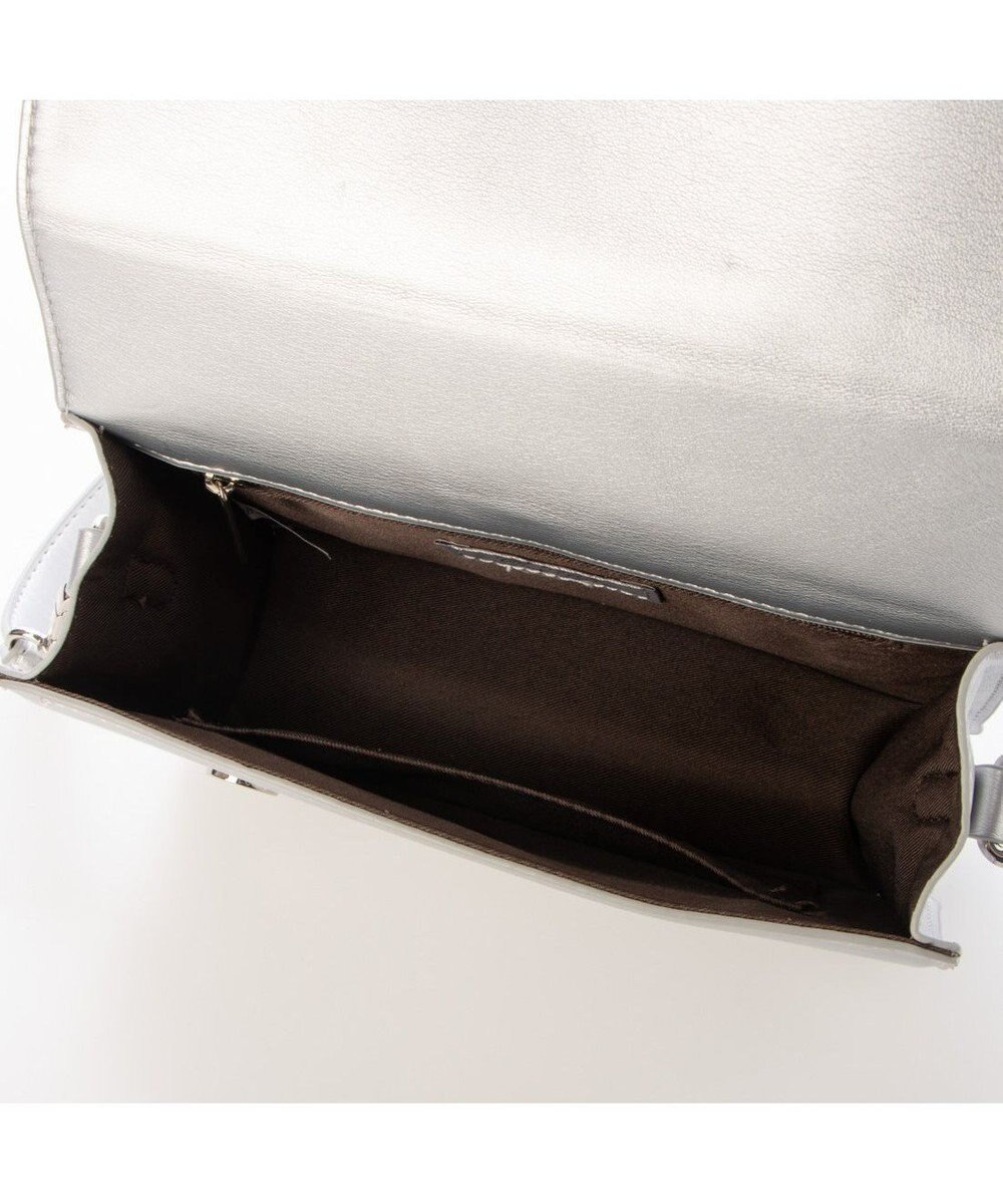 UNBILLION カシュカシュ cachecache / ブロック型押し2wayチェーンショルダー 