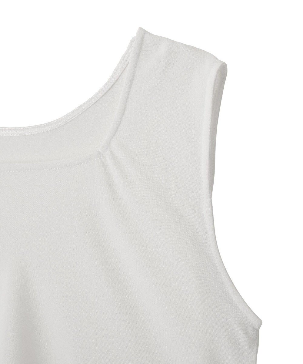 YECCA VECCA 2wayアシメデザインノースリーブブラウス 