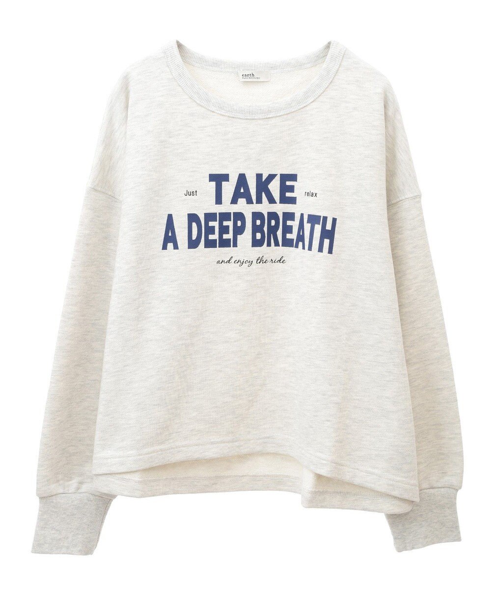 earth music&ecology アソートロゴスウェット 
