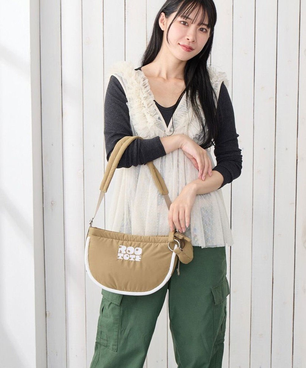 ROOTOTE 3641【ふわふわ軽量】SN.デリ.パファーハーフムーン-A 