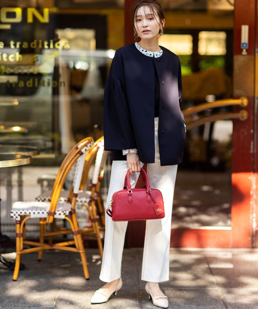 ANY SIS S レース襟 ニット 