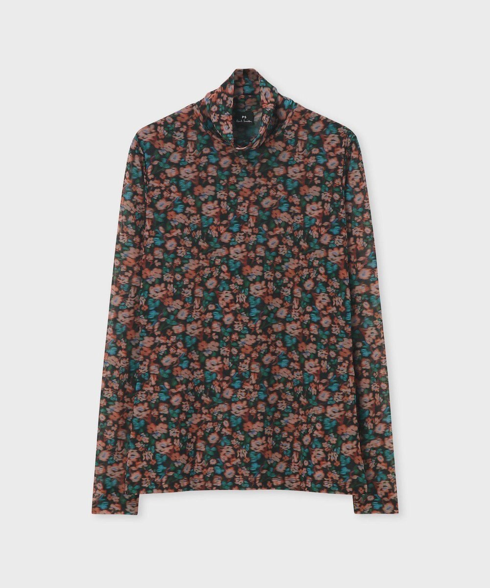 Paul Smith Tea Floral ハイネック トップス 