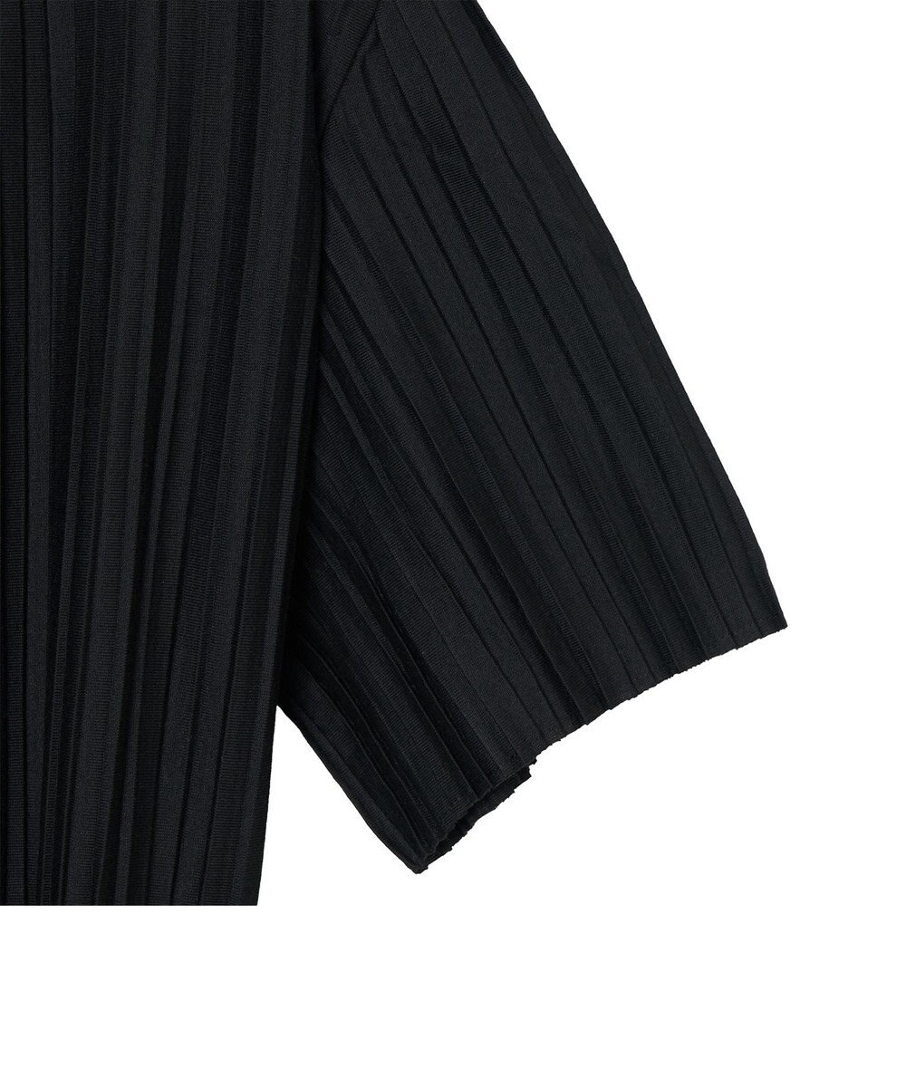 JOSEPH 【洗える】プリーテッドジャージー　ラウンドネックTシャツ 