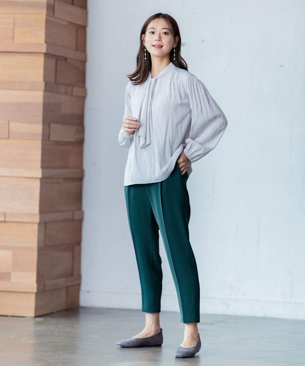 ANY 【ストレッチ/ウエストゴム】イージーケア美脚 パンツ 