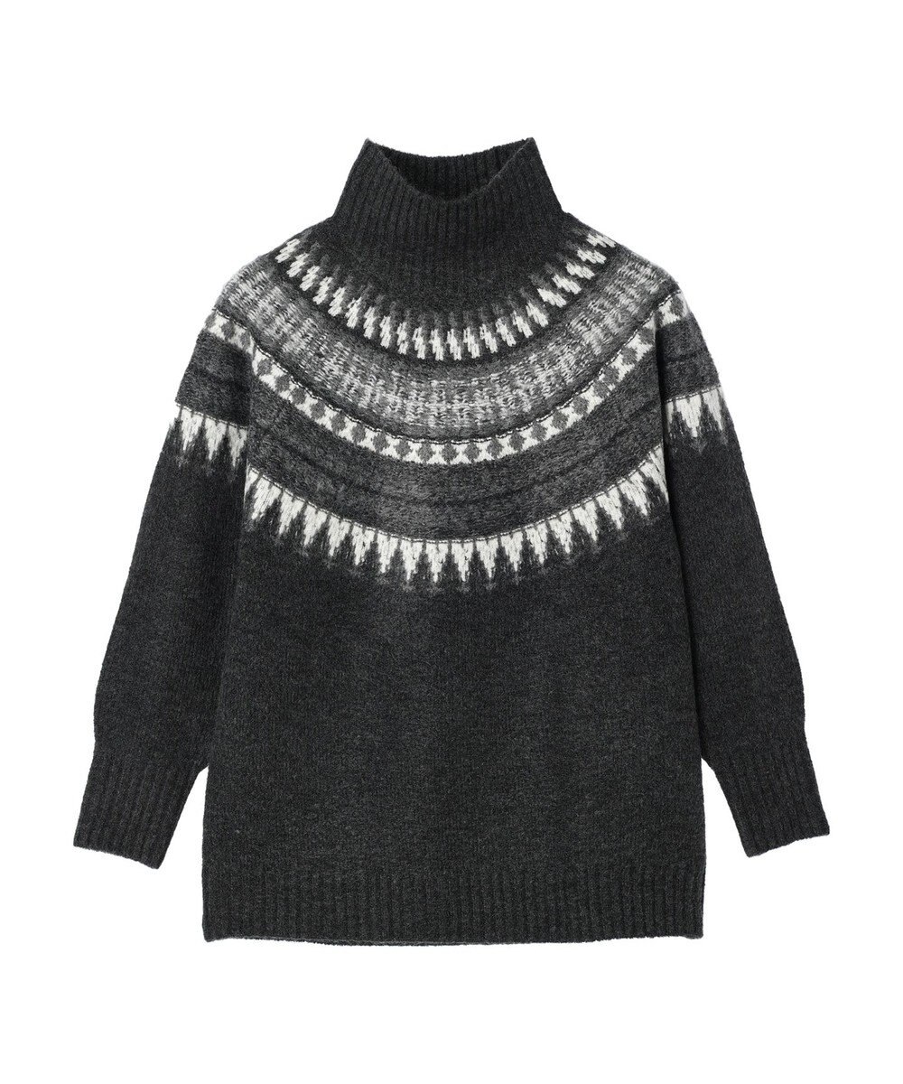 Green Parks 求心柄ニットプルオーバー 