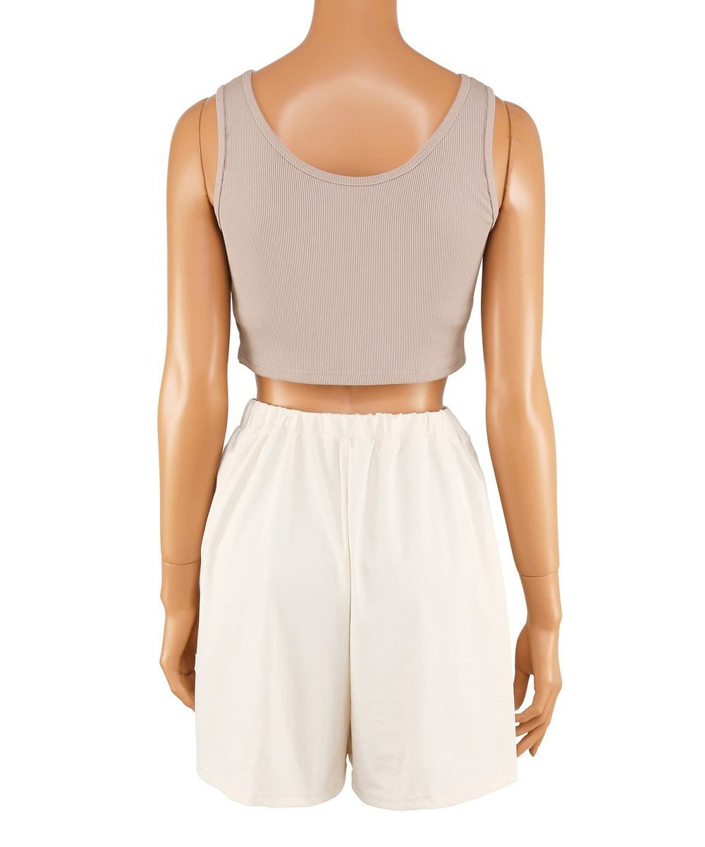 San-ai Resort（三愛水着楽園） ★新色ブラック×ライトグレー入荷【UPF50＋】シャツ・ショートパンツ付き４点セット　9M・11L　【San-ai Resort（サンアイリゾート）】 