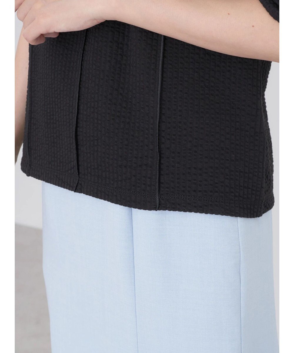 earth music&ecology ジャガードパワショルプルオーバー 