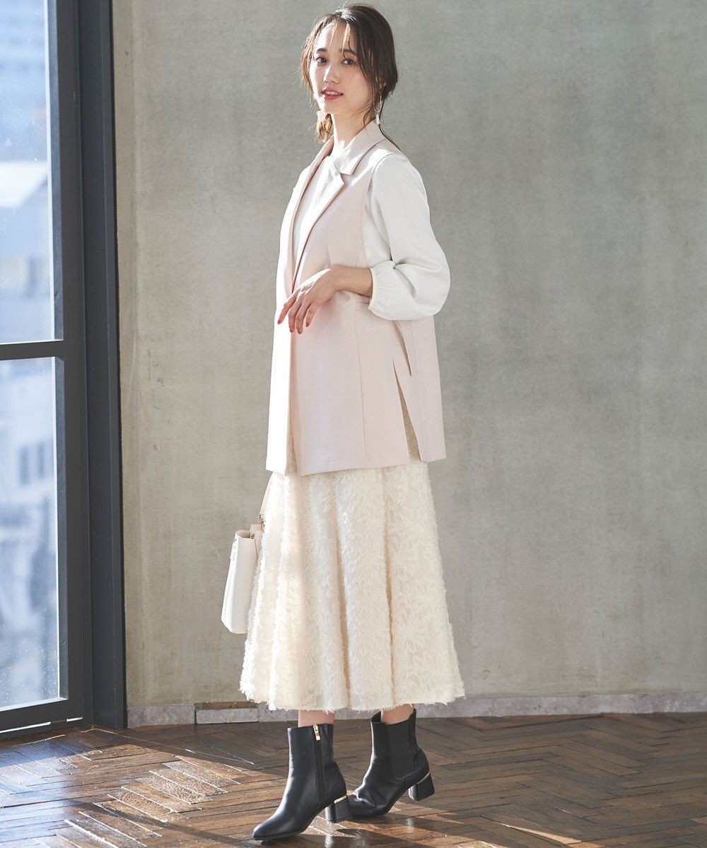 ANY SIS 【洗える】レイヤードヘム ブラウス 